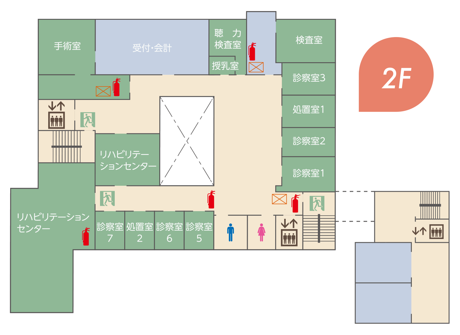 2Fフロアマップ